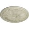 Ekena Millwork Bordeaux Ceiling Medallion (Fits Canopies up to 3 1/4"), 22 5/8"OD x 1 3/4"P, Clear Yellow CM22BOCYF - alternate 3